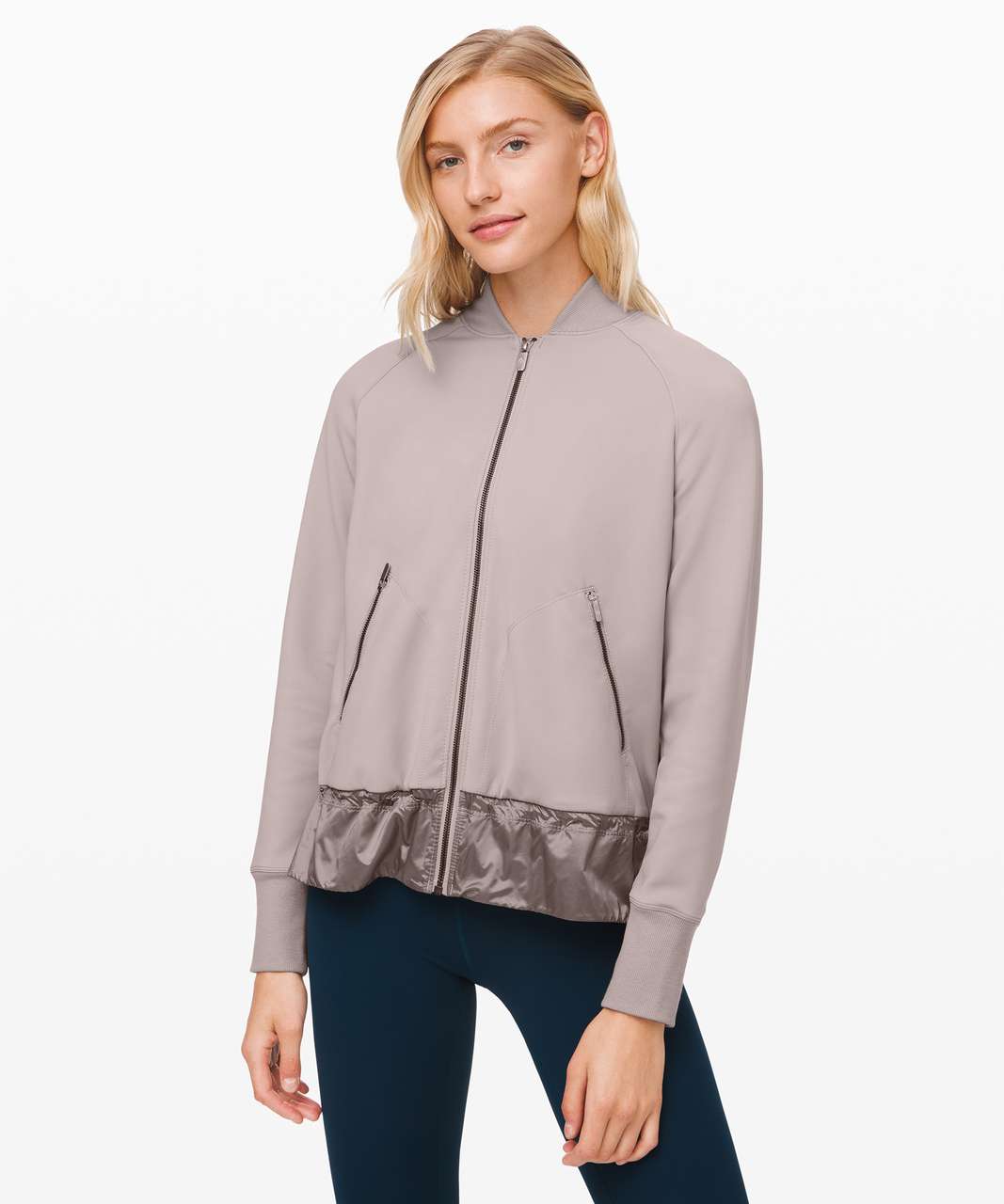 Lululemon Swept Along Jacket - Dark Chrome