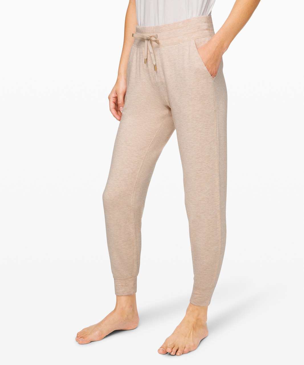 Lululemon Still Chill Jogger - Heathered Cashew - lulu fanatics