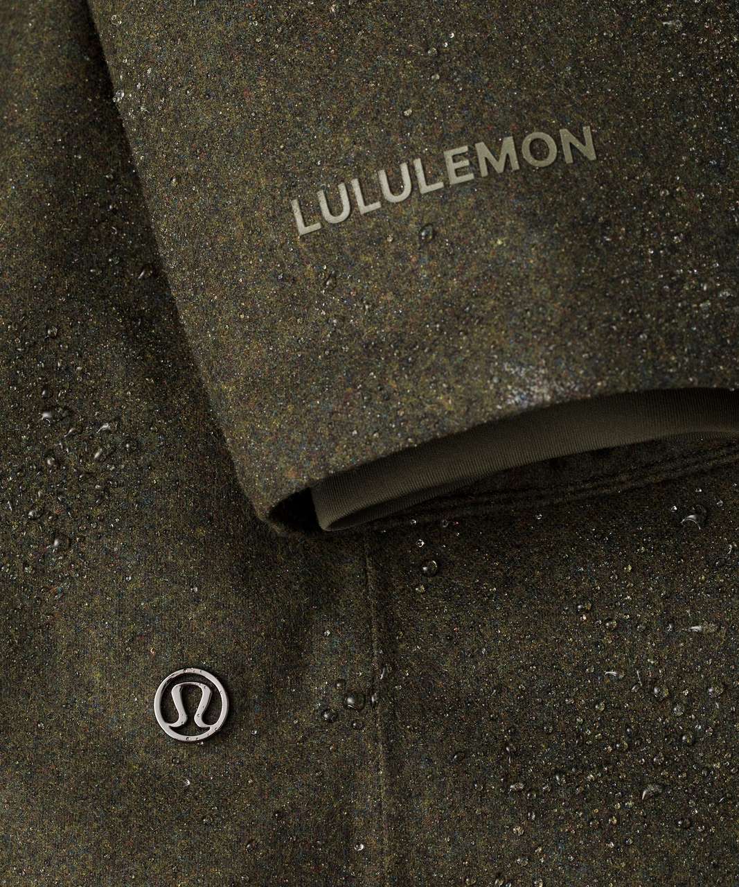 Lululemon Winter Warrior Parka *Wool - Heathered Dark Olive