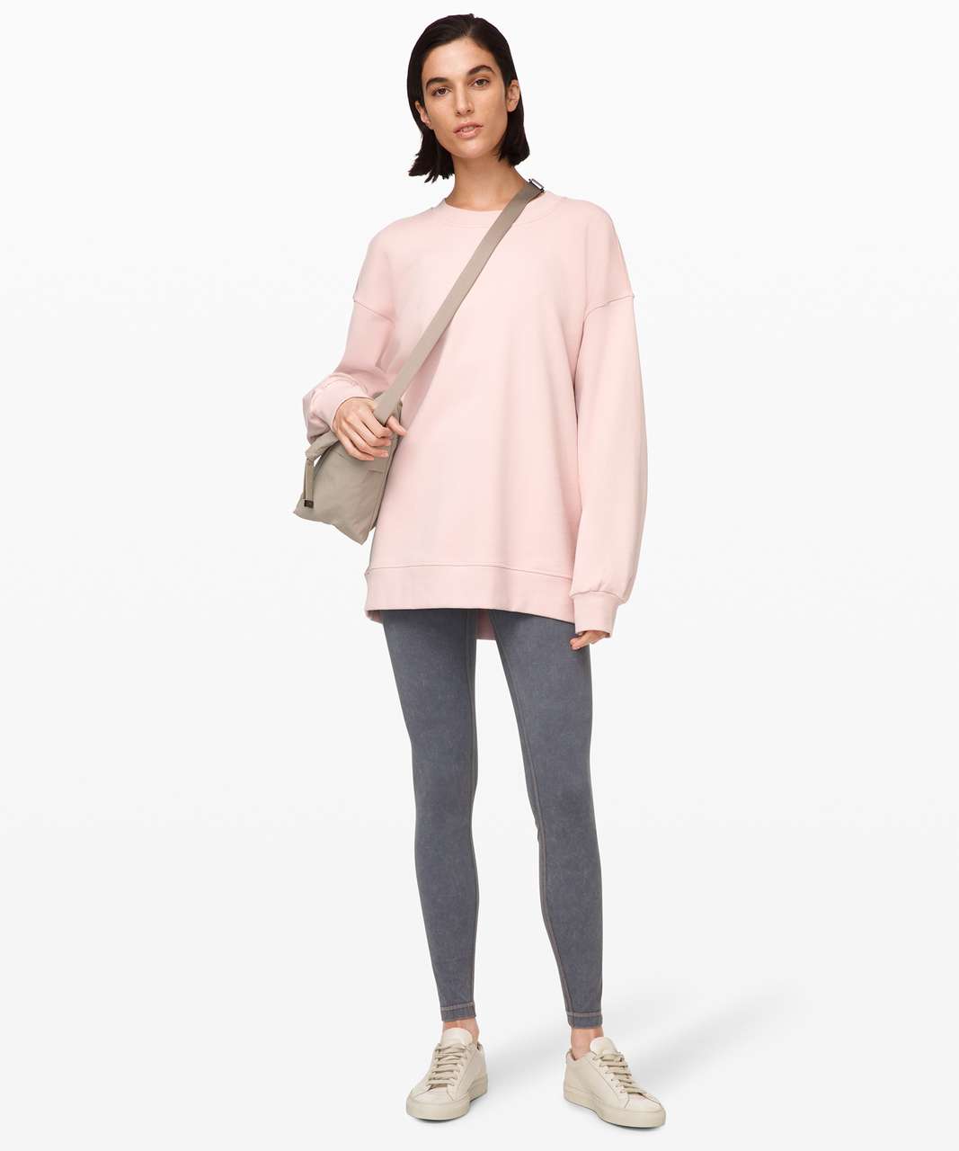 Lululemon Perfectly Overaized Crew Sweatshirt {Pink Savannah} 6 in