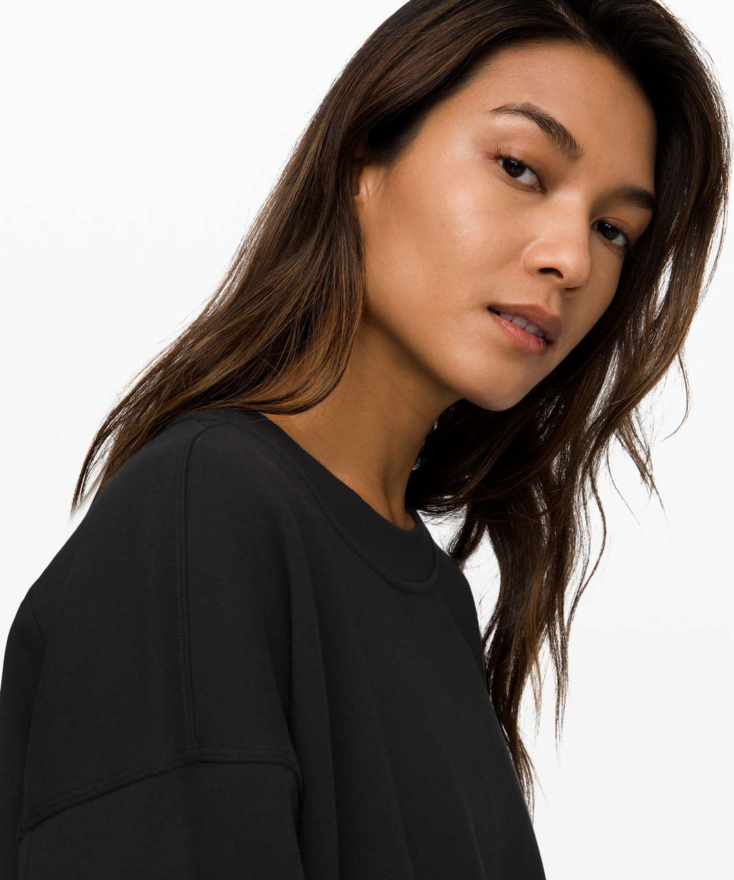 Lululemon Perfectly Oversized Crew - Black (First Release)