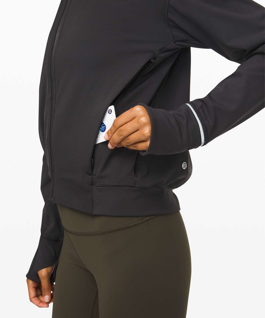 Lululemon Two Track Mind Jacket - Black