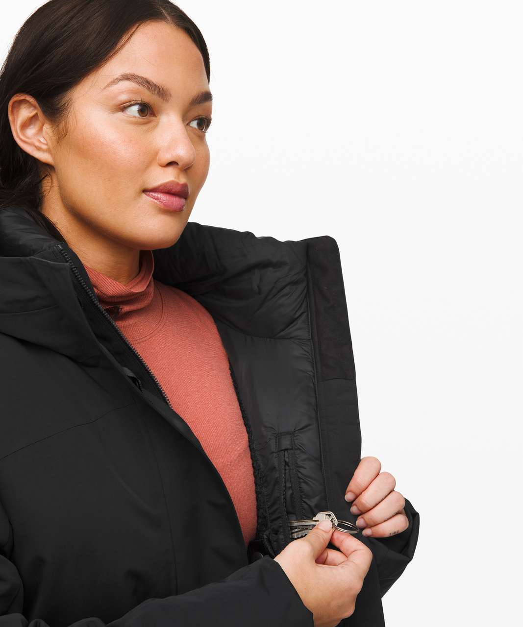 Lululemon Winter Warrior Long Parka - Black