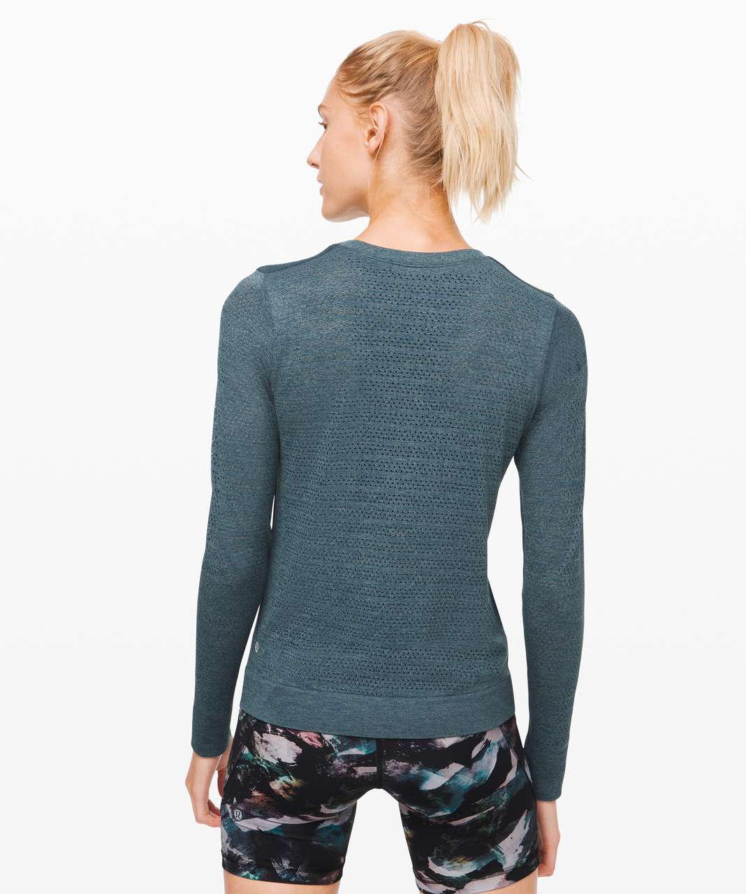 Lululemon Breeze By Long Sleeve *Squad - Night Diver / Slate