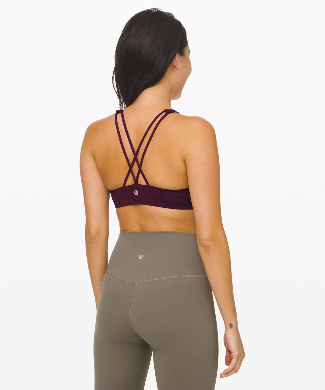 Lululemon Free To Be Bra High Neck - Arctic Plum