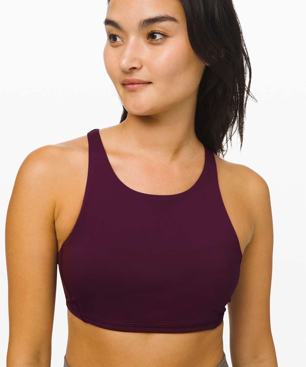 Lululemon Free To Be Bra High Neck - Arctic Plum