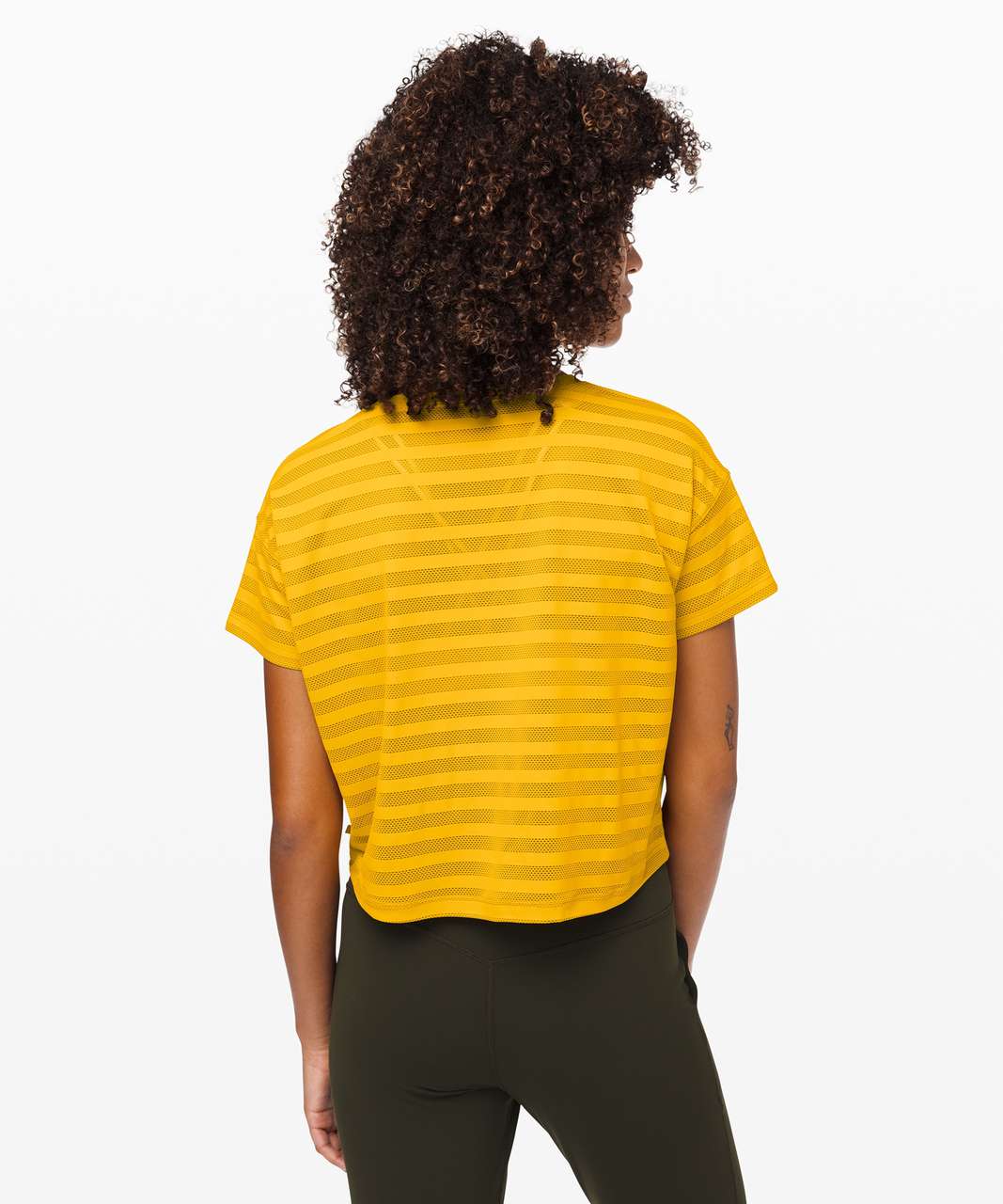 Lululemon Cates Tee *Mesh - Honeycomb