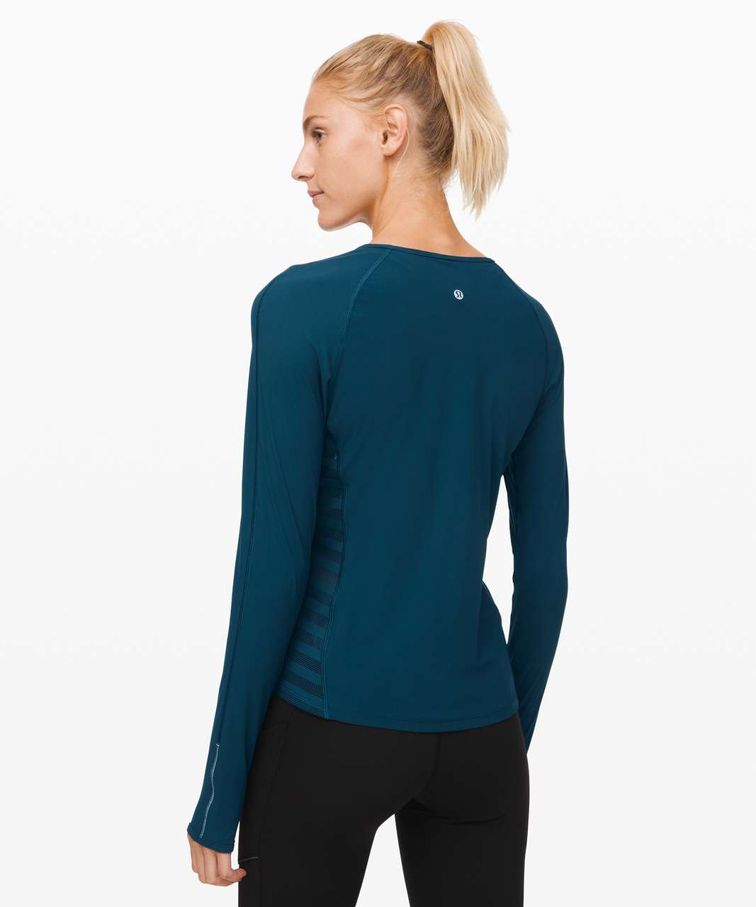 Lululemon See All Ways Long Sleeve - Night Diver