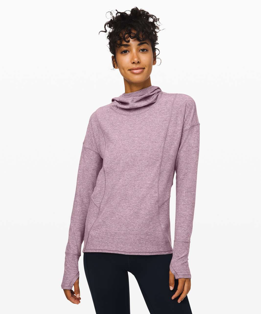 Lululemon Ready To Rulu Hoodie - Heathered Frosted Mulberry