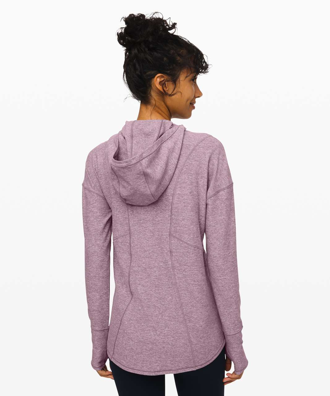 Lululemon Ready To Rulu Hoodie - Heathered Frosted Mulberry