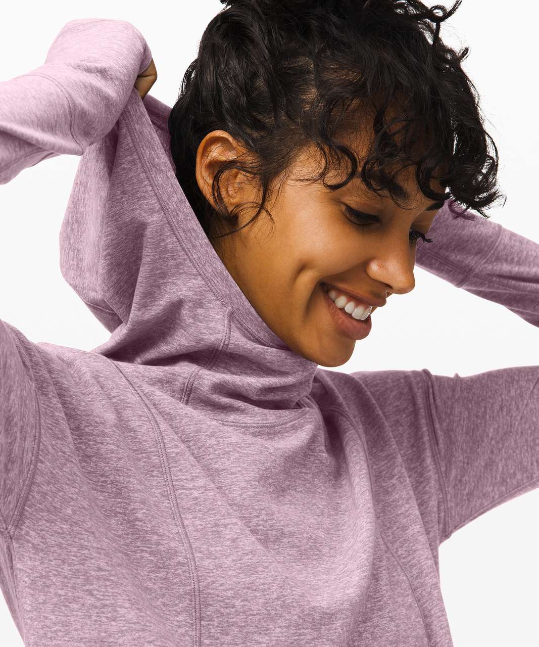 Lululemon Ready To Rulu Hoodie - Heathered Frosted Mulberry - lulu