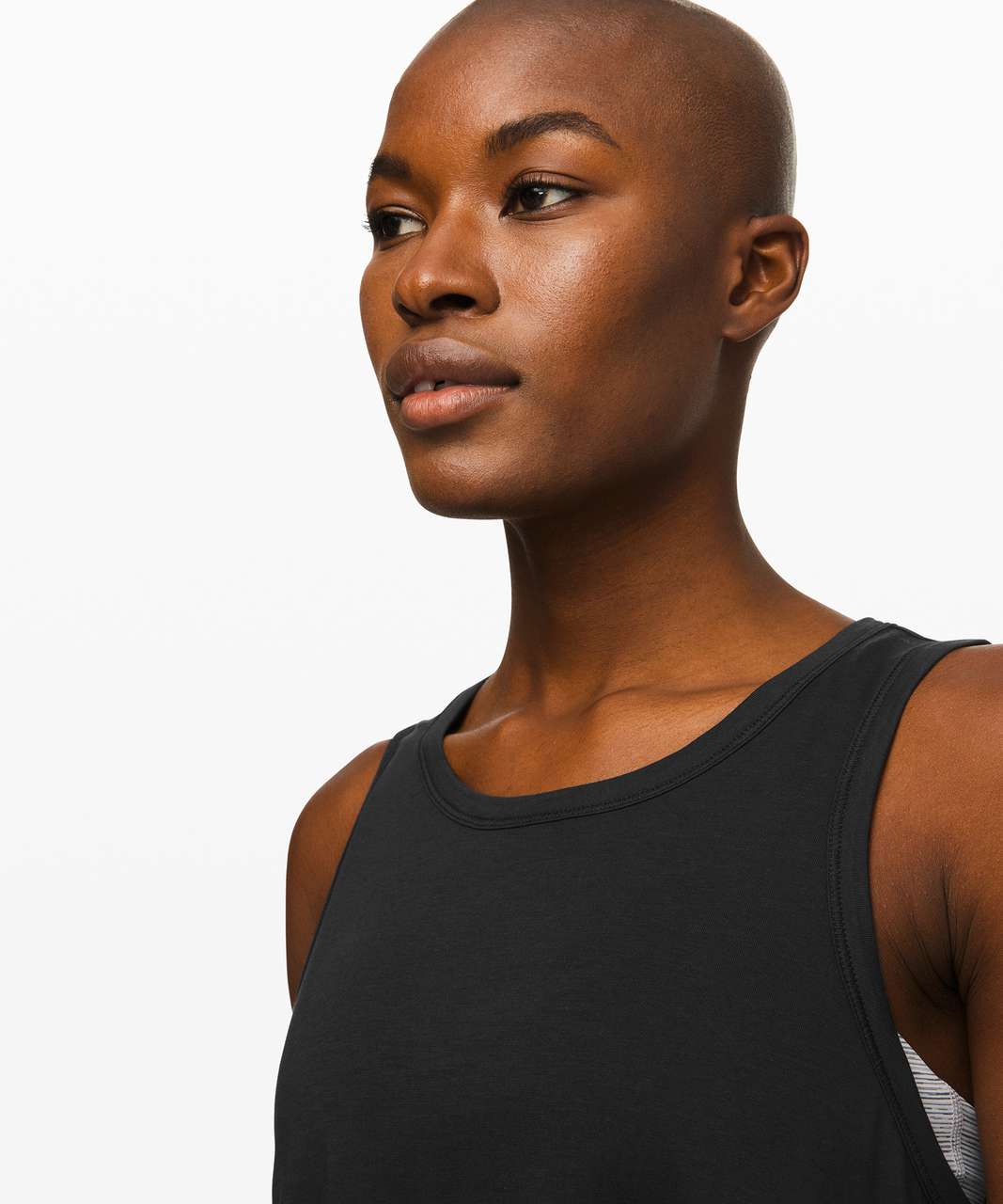 Lululemon Long for Length Tank - Black - lulu fanatics