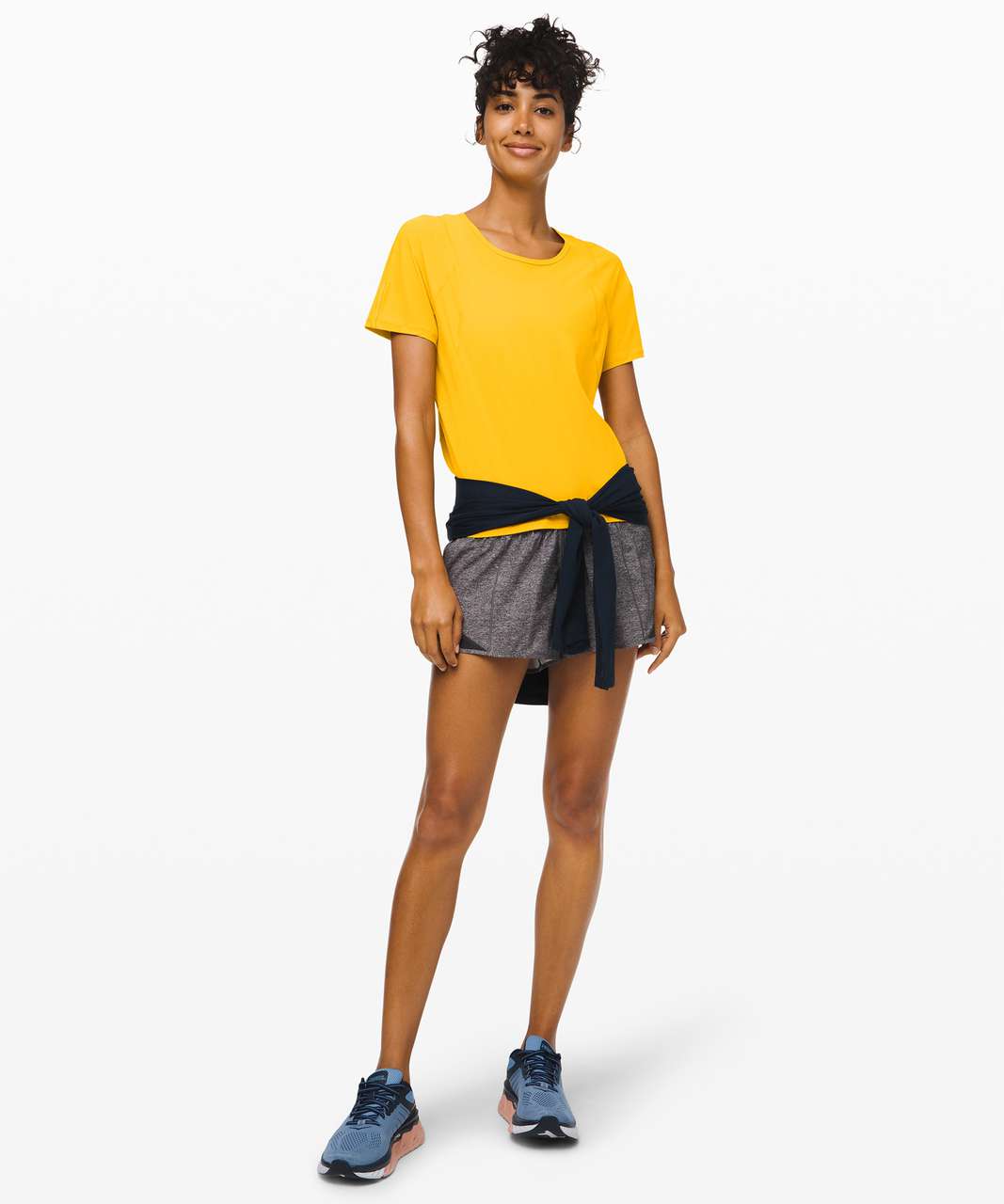 Lululemon Outrun the Heat Short Sleeve - Honeycomb