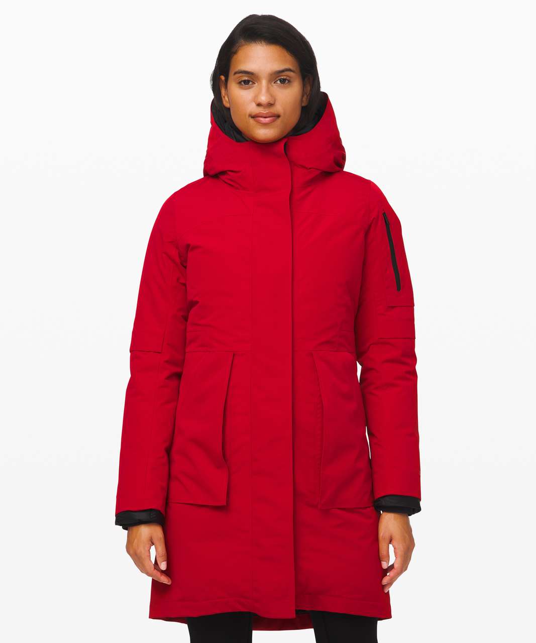 Lululemon Winter Warrior 3-in-1 Parka - Dark Red - lulu fanatics