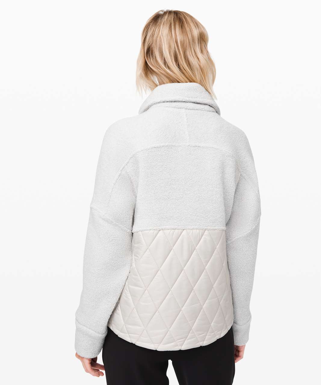 Lululemon Show Me the Sherpa Jacket - Heathered Ceramic / Ceramic