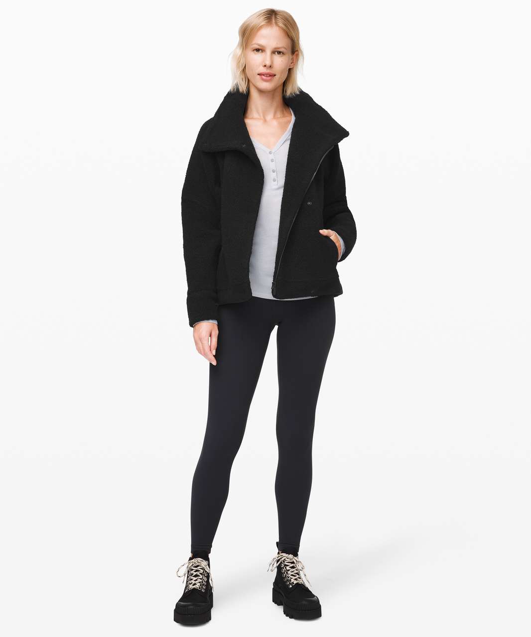 Lululemon Show Me the Sherpa Jacket - Black