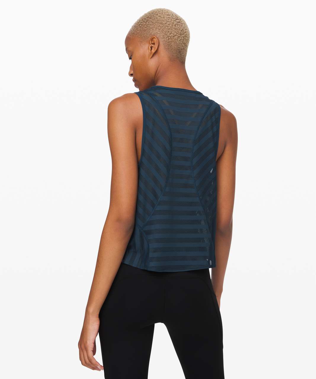 Lululemon Off and Running Tank - Night Diver