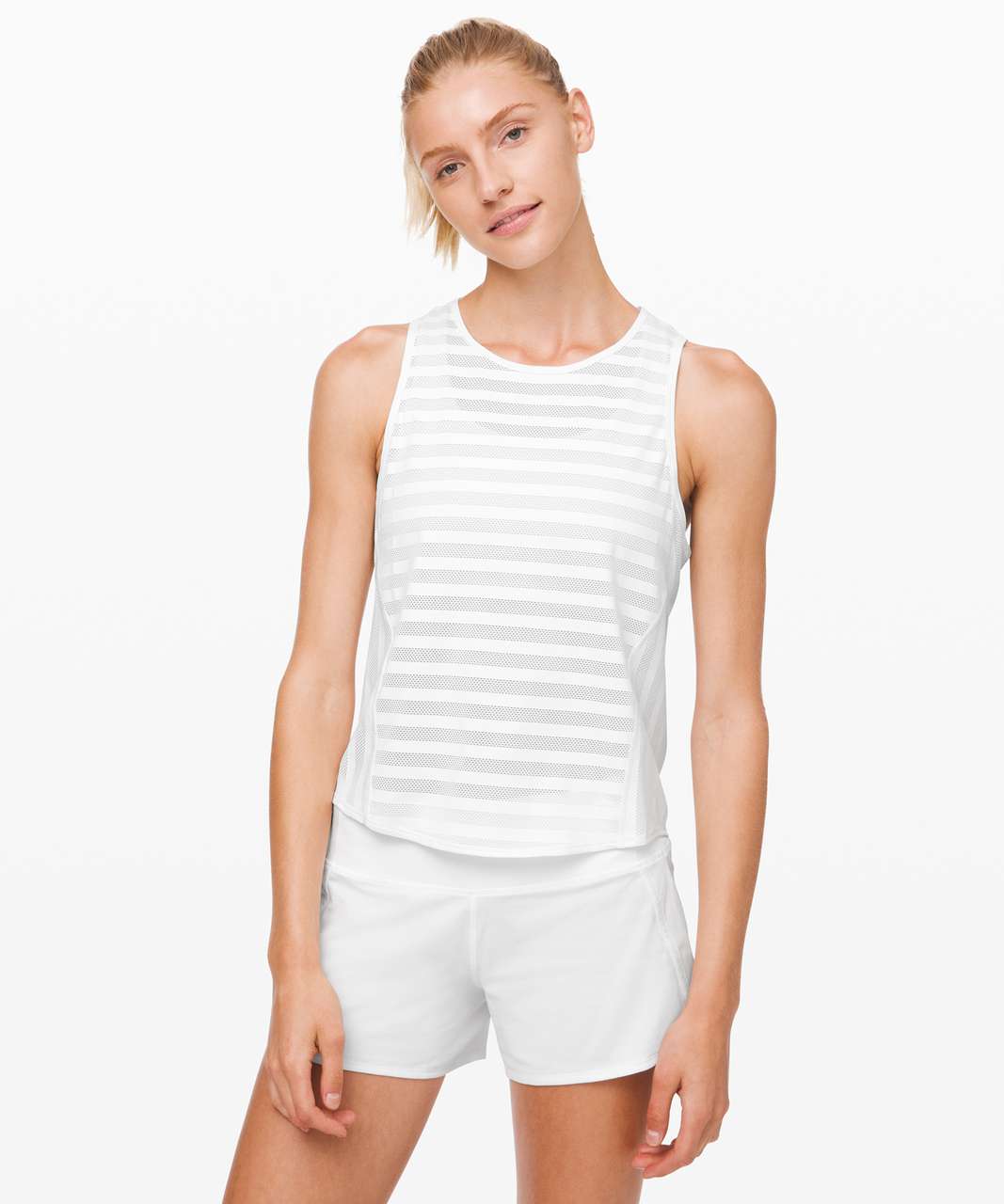 Lululemon Off and Running Tank - White