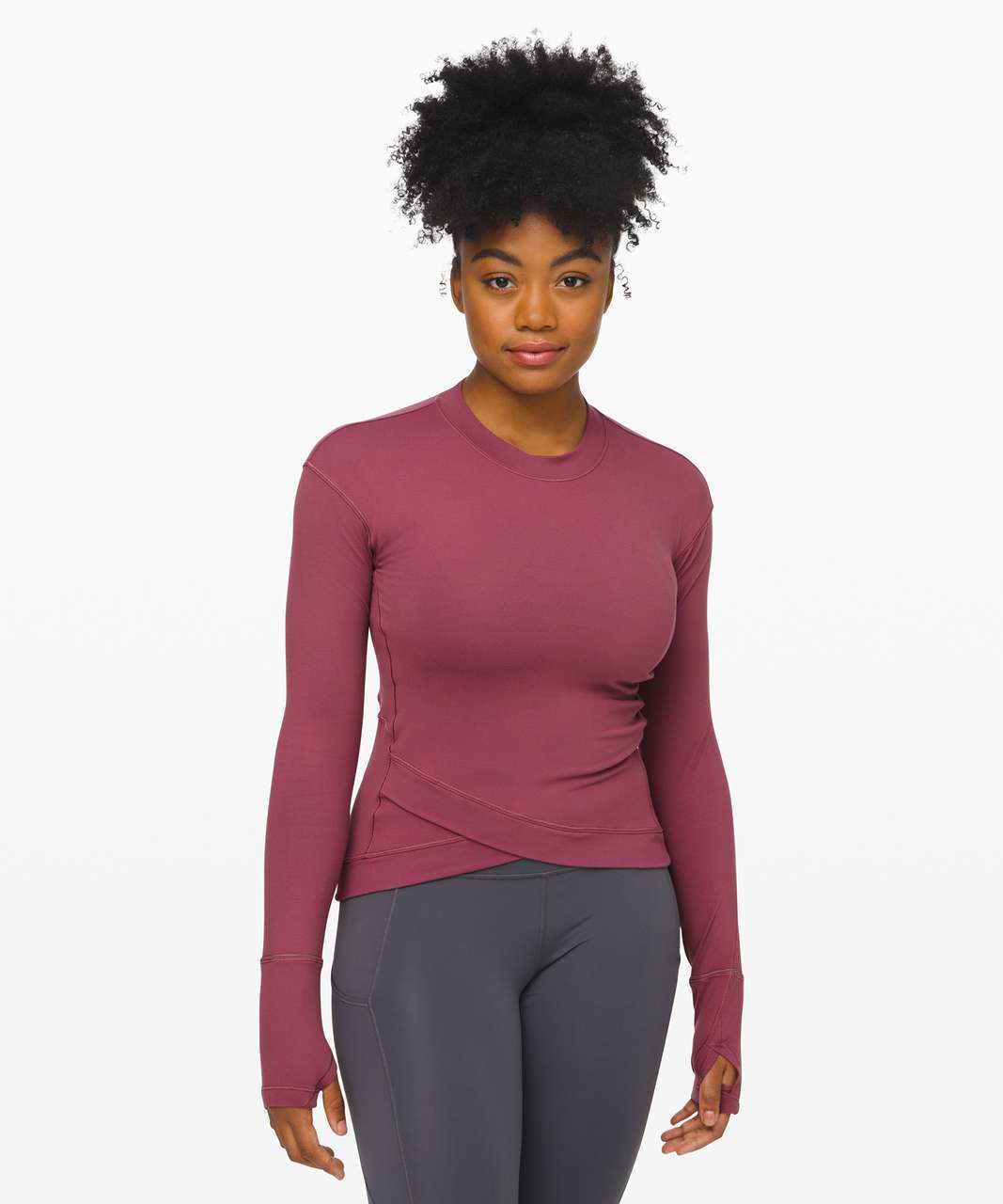 Lululemon Close to Crossing Long Sleeve *Rulu - Violet Verbena