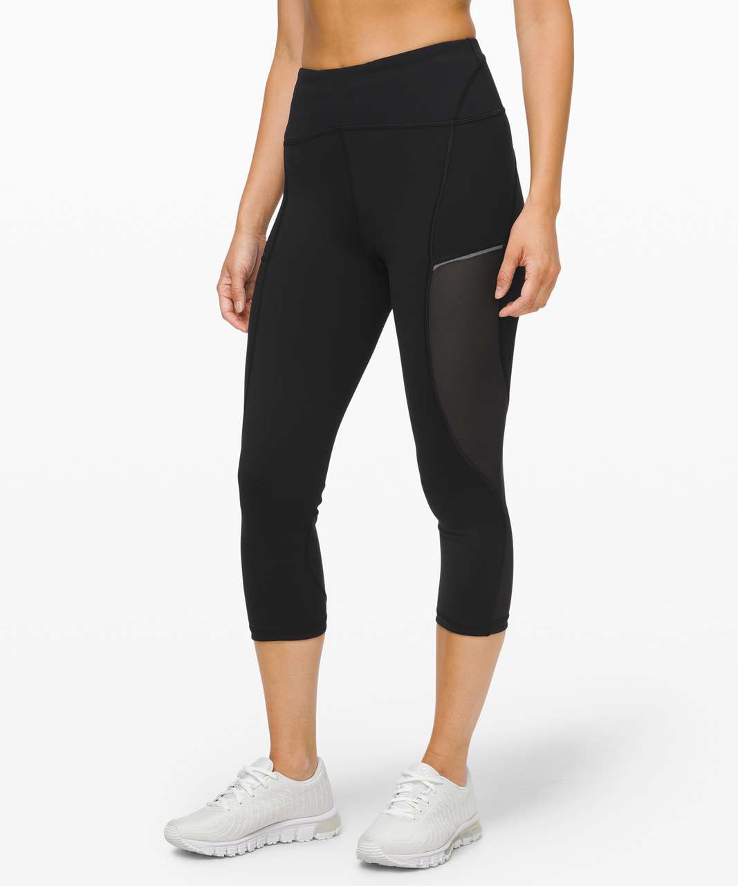 Lululemon Always Airy High-Rise Run Crop 19" - Black