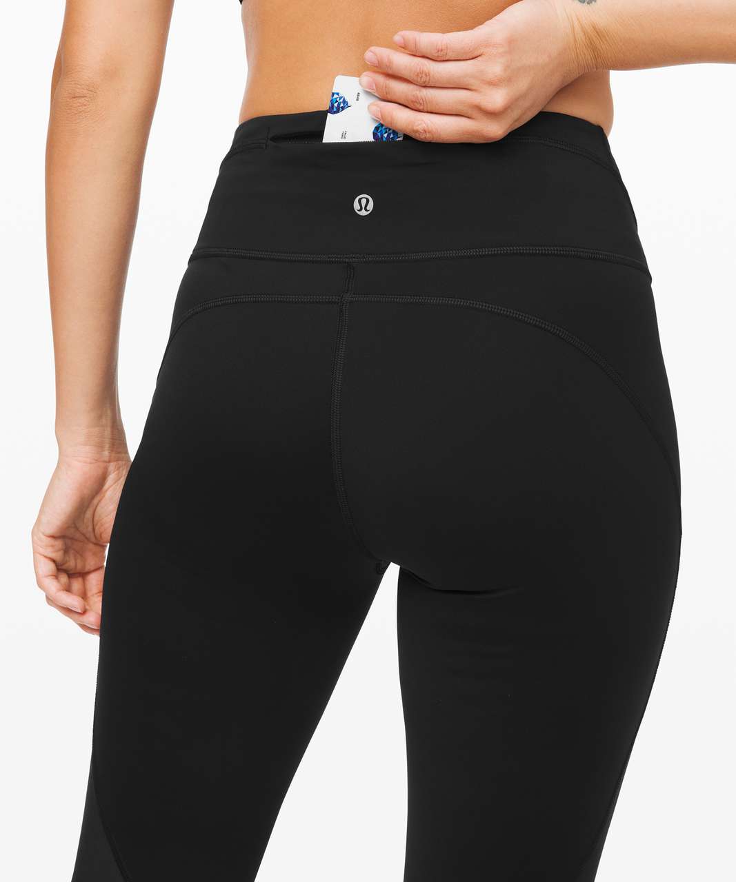 Lululemon Always Airy High-Rise Run Crop 19" - Black