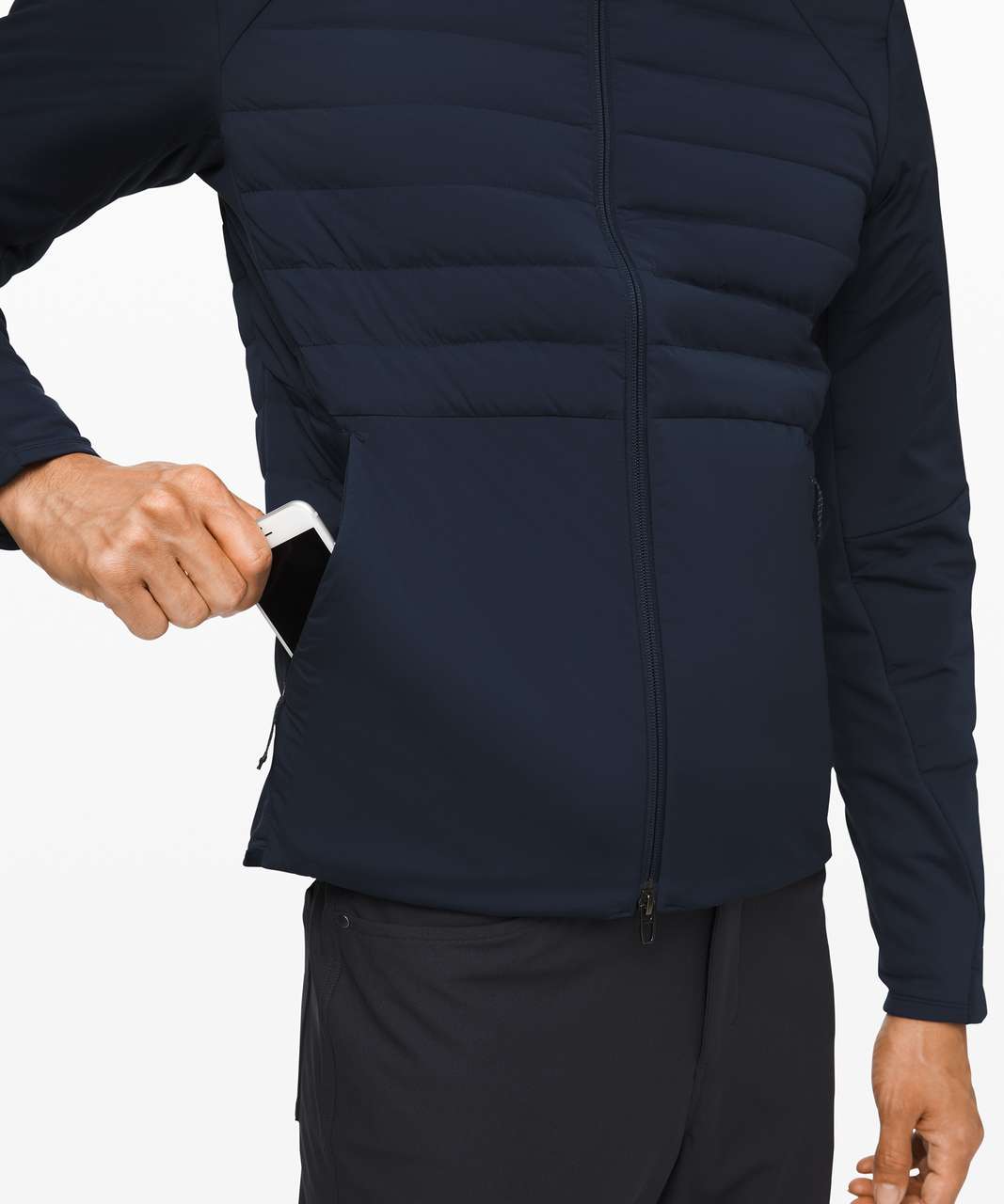 Lululemon Down For It All Jacket - True Navy - lulu fanatics