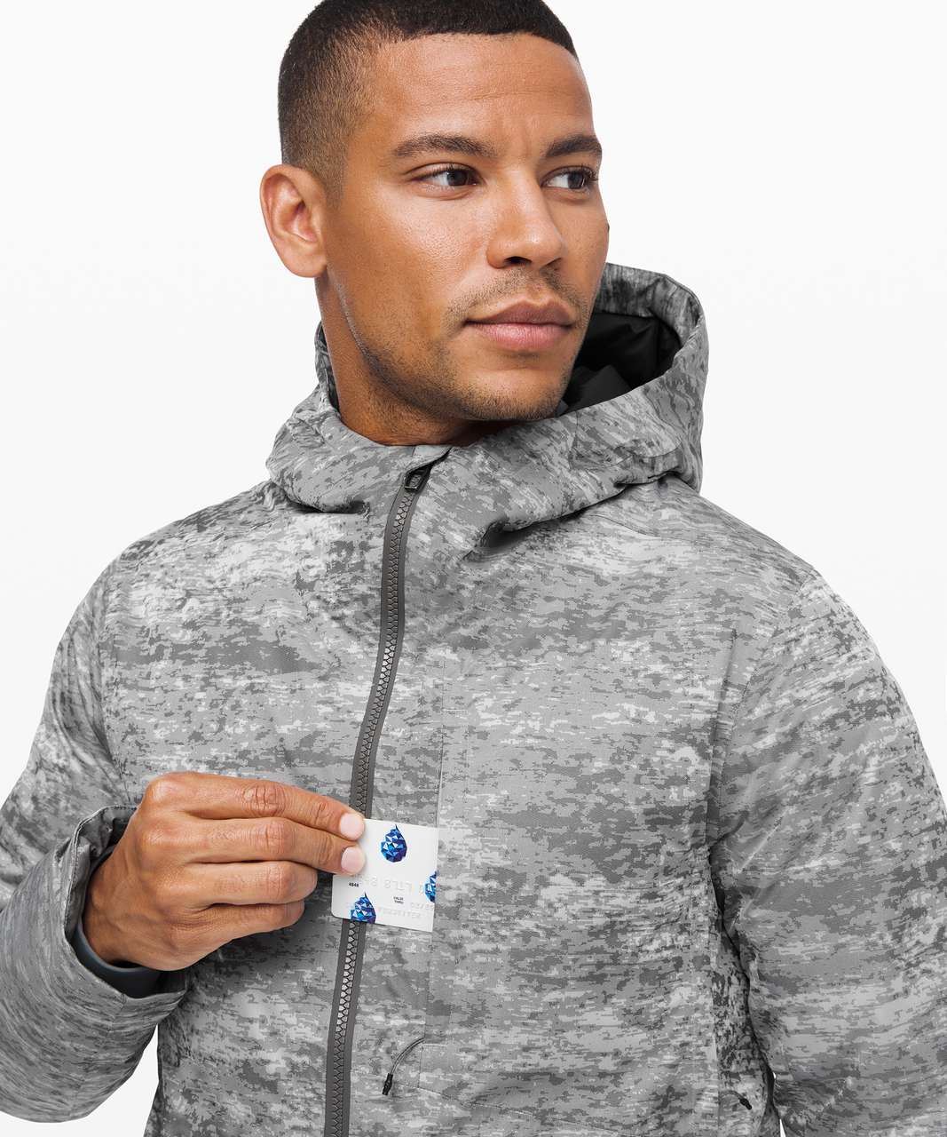 Lululemon Pinnacle Warmth Jacket *Jacquard - Asphalt Grey