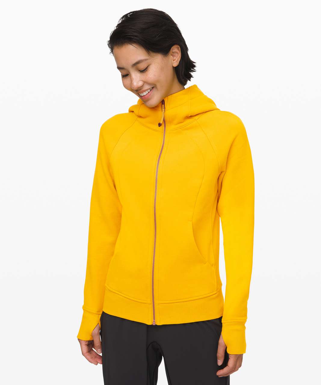 Lululemon Scuba Hoodie - Relaxed Fit, Post-Sweat Comfort, Cotton Fleece,  Large Hood, Thumbholes