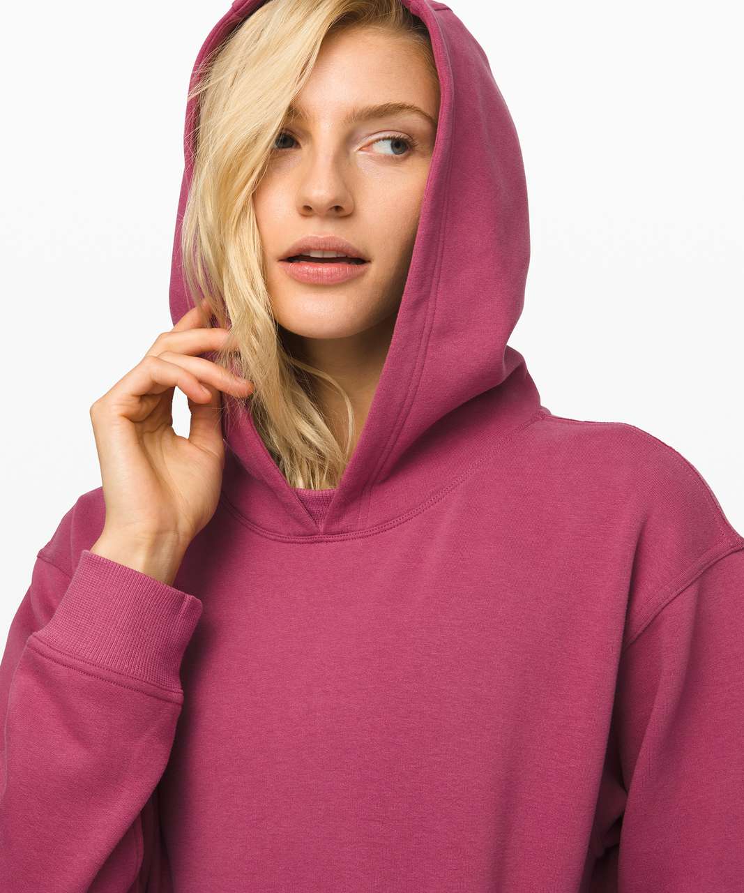 Lululemon All Yours Hoodie *Fleece - Pink Mist - lulu fanatics