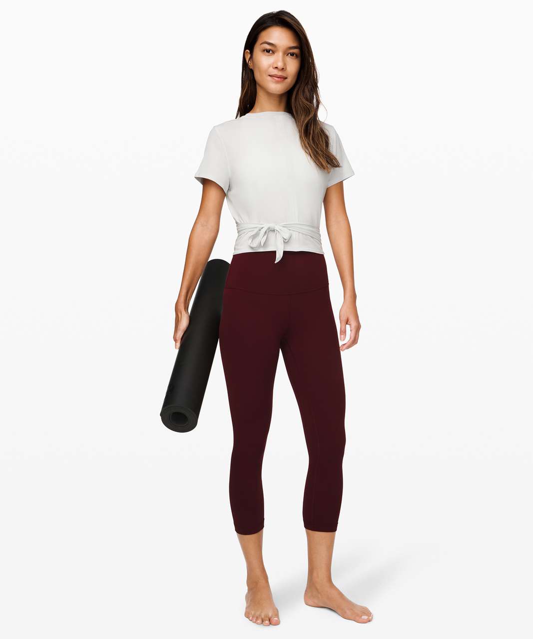 Lululemon Align Crop *21" - Garnet