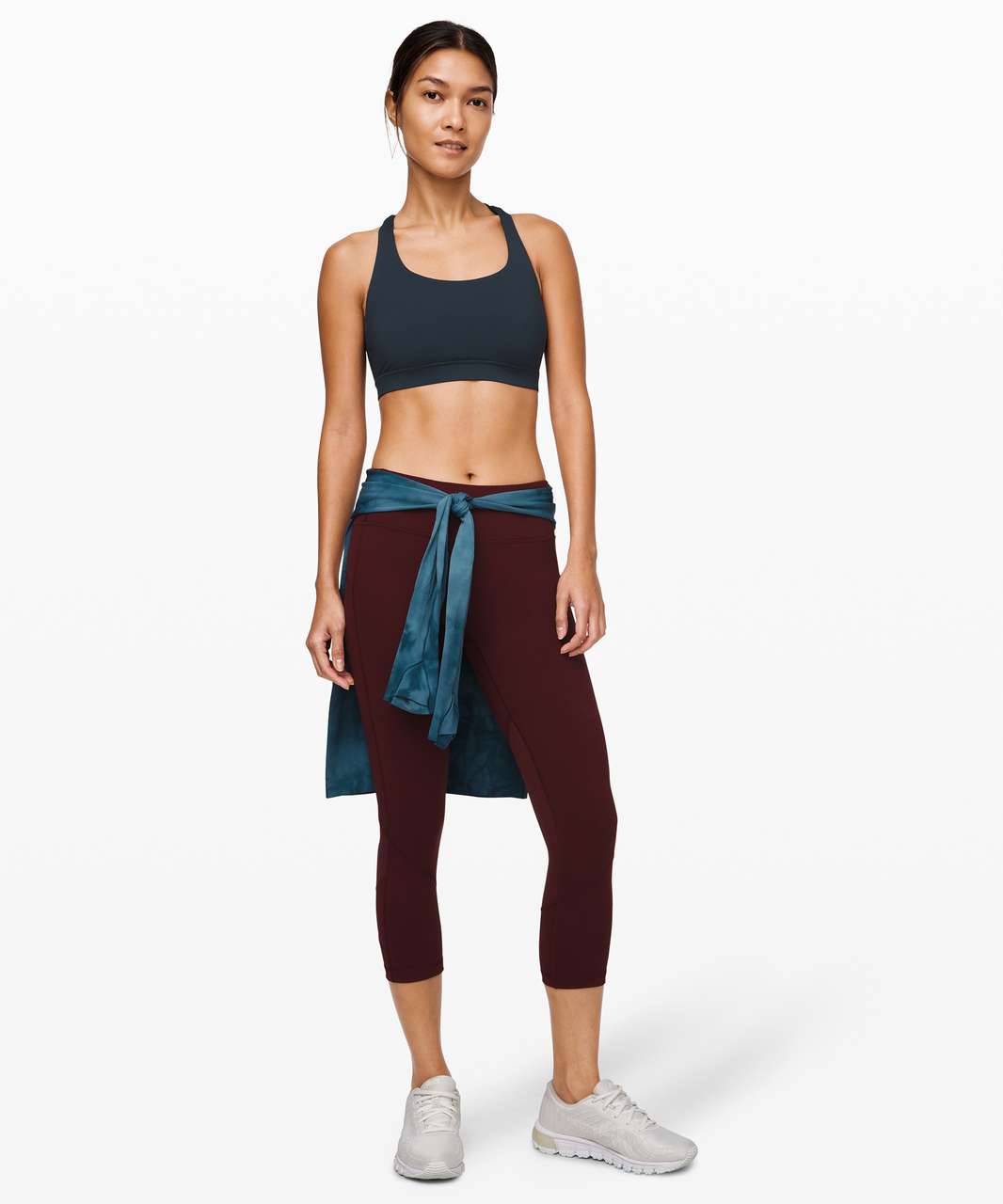 Lululemon Pace Rival Crop *22" - Garnet