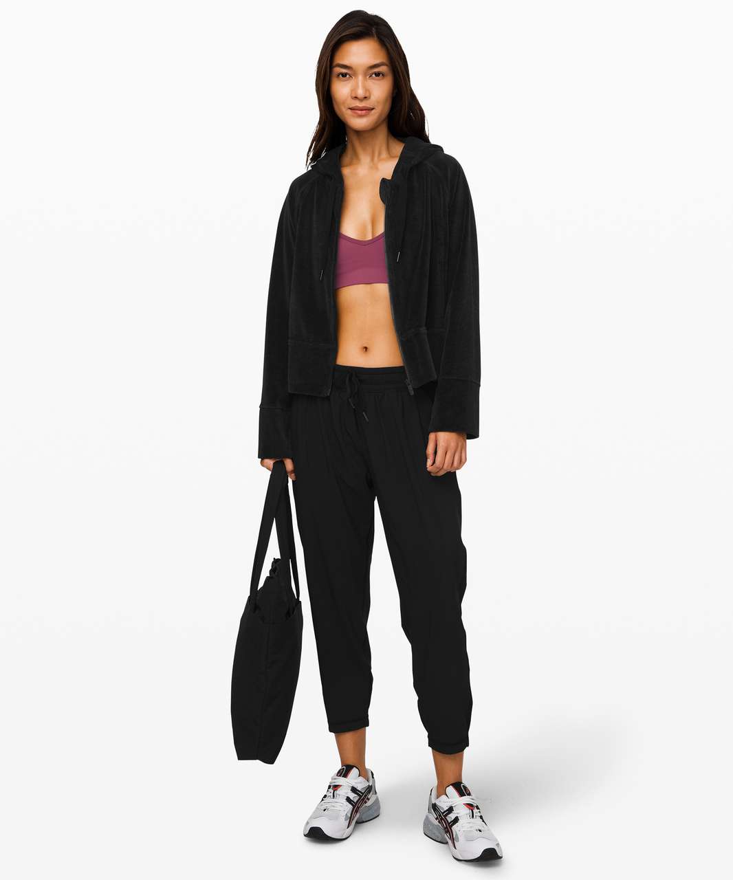 Lululemon Morning Restore Hoodie - Heathered Black