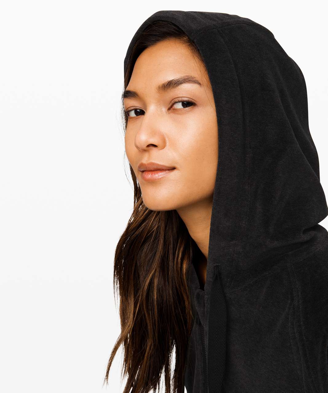 Lululemon Morning Restore Hoodie - Heathered Black - lulu fanatics