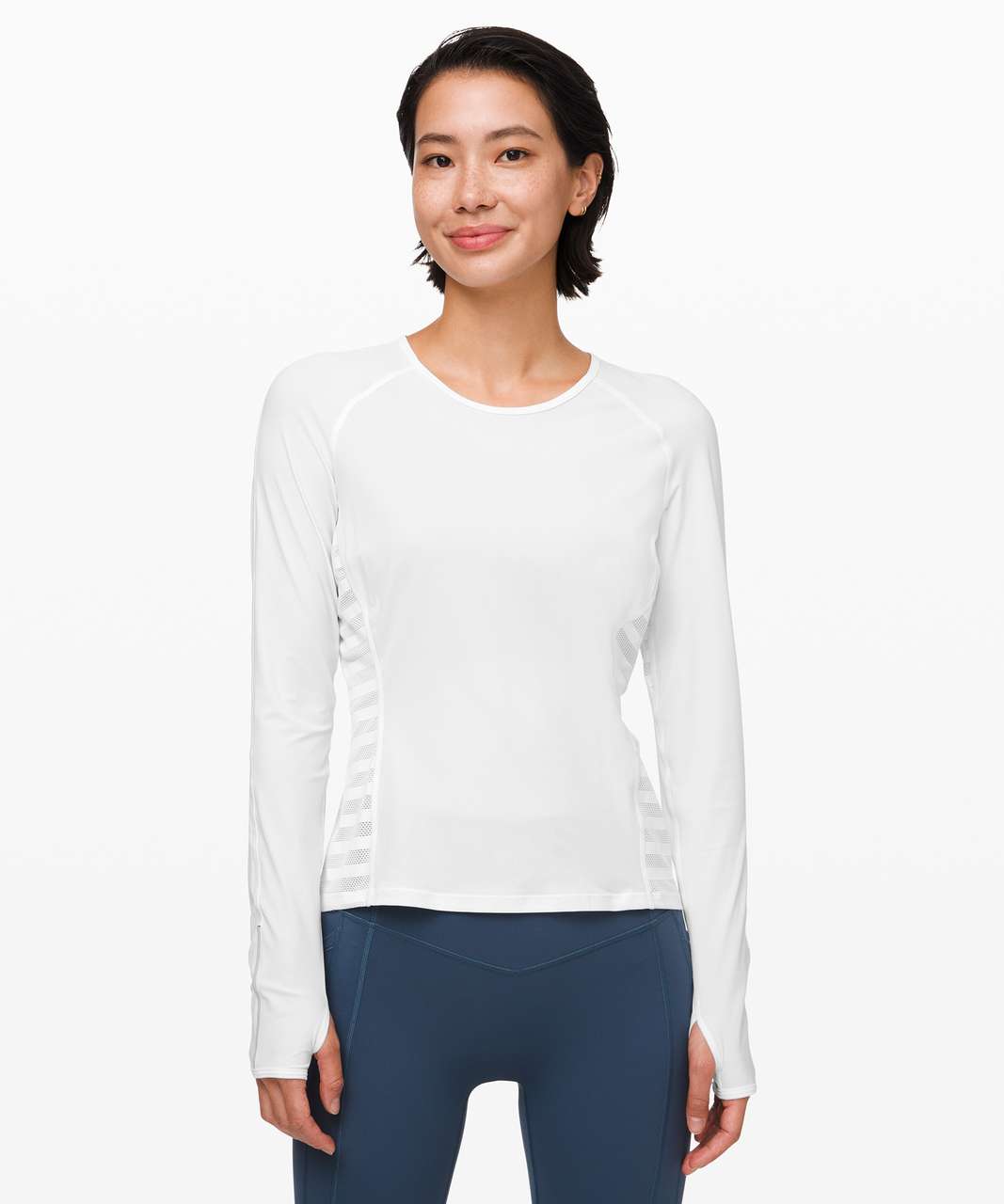 Lululemon See All Ways Long Sleeve - White