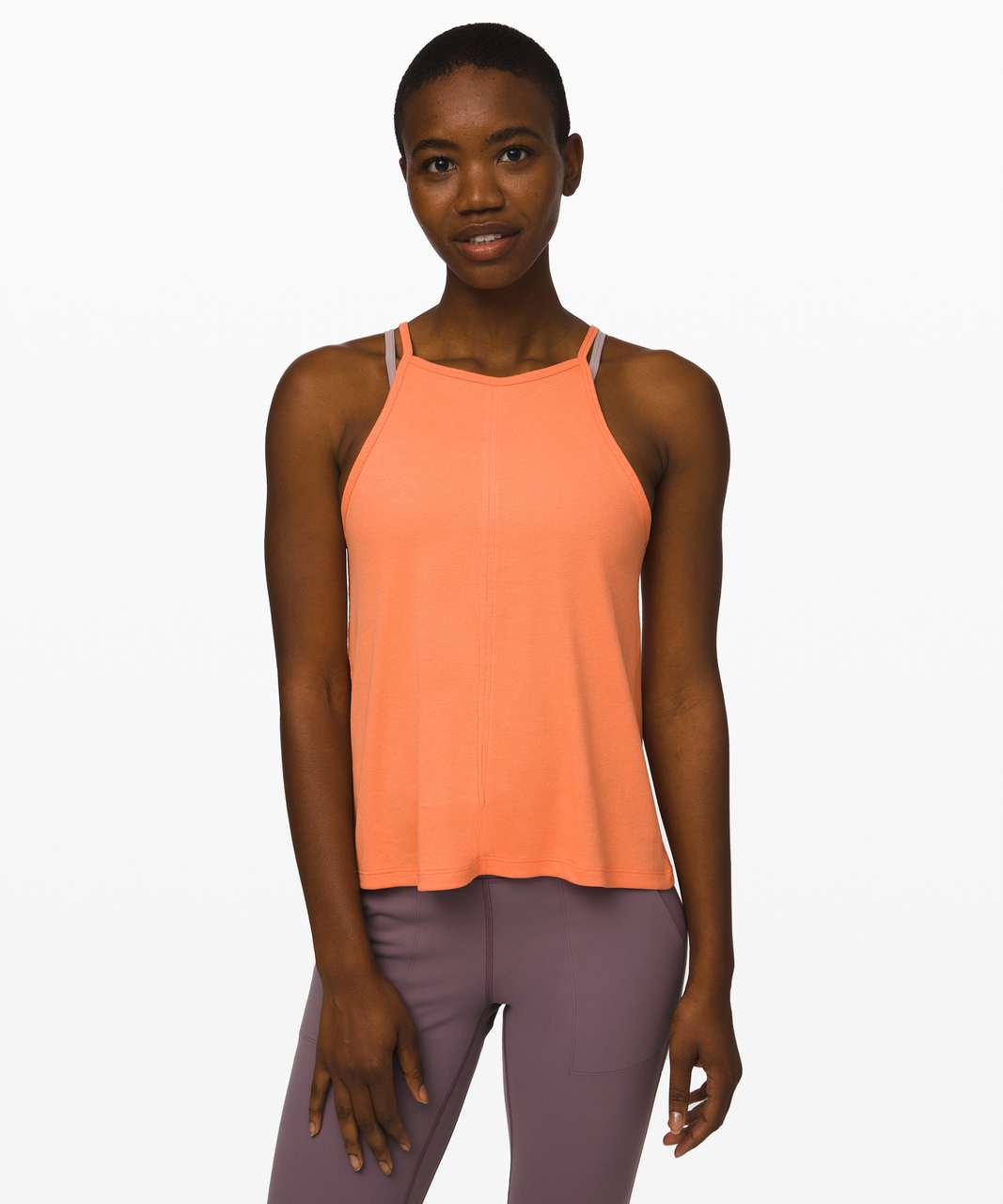 Lululemon Back Bend Tank - Coral Kiss