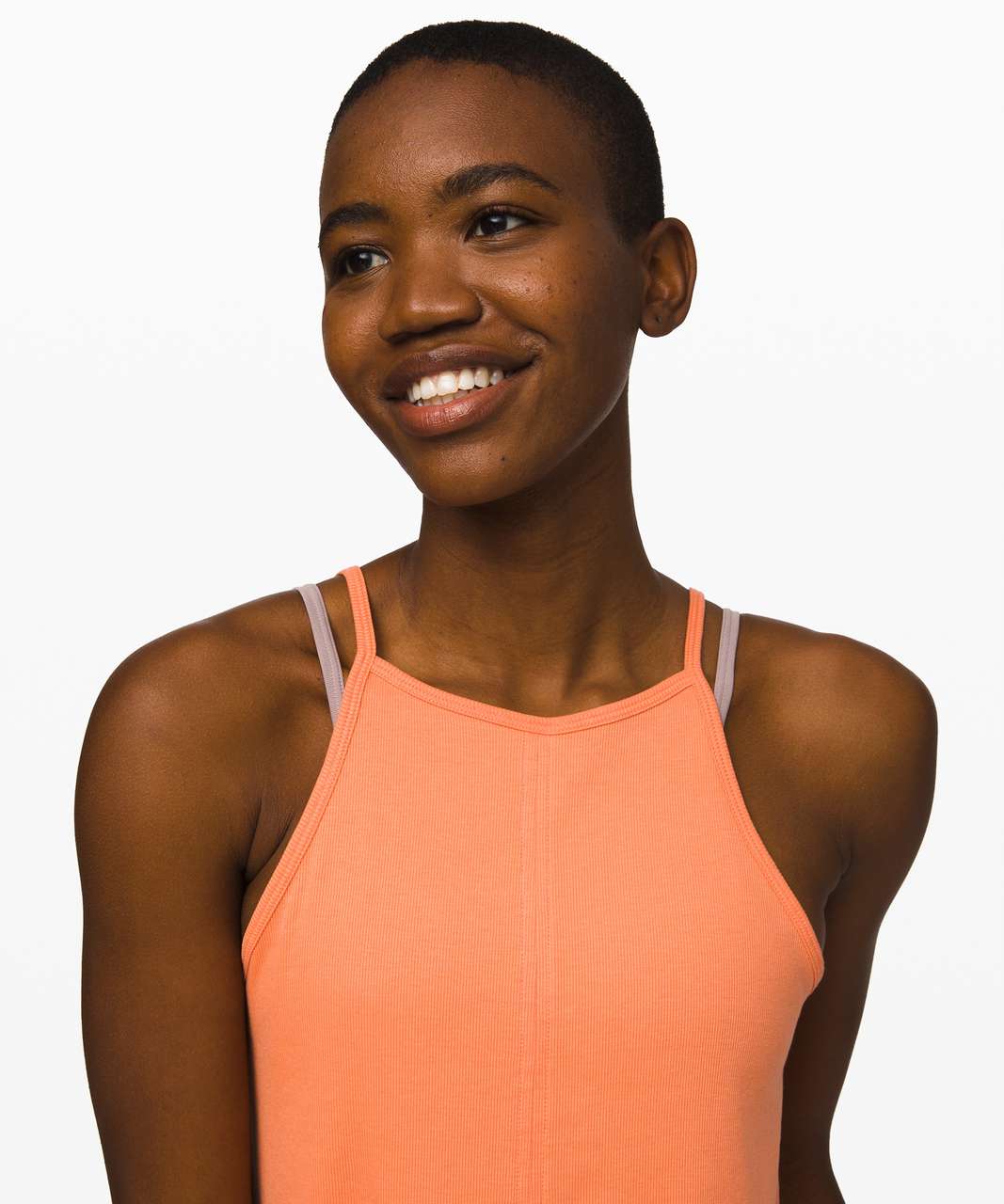 Lululemon Back Bend Tank - Coral Kiss