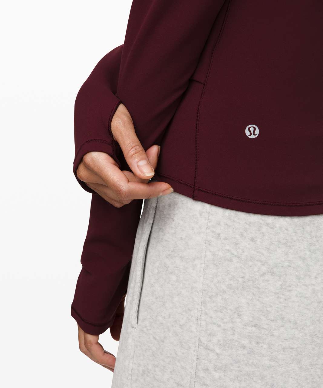 Lululemon Melodic Movement Long Sleeve - Garnet