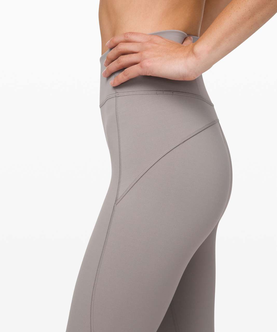 Lululemon In Movement Crop 23" - Dark Chrome