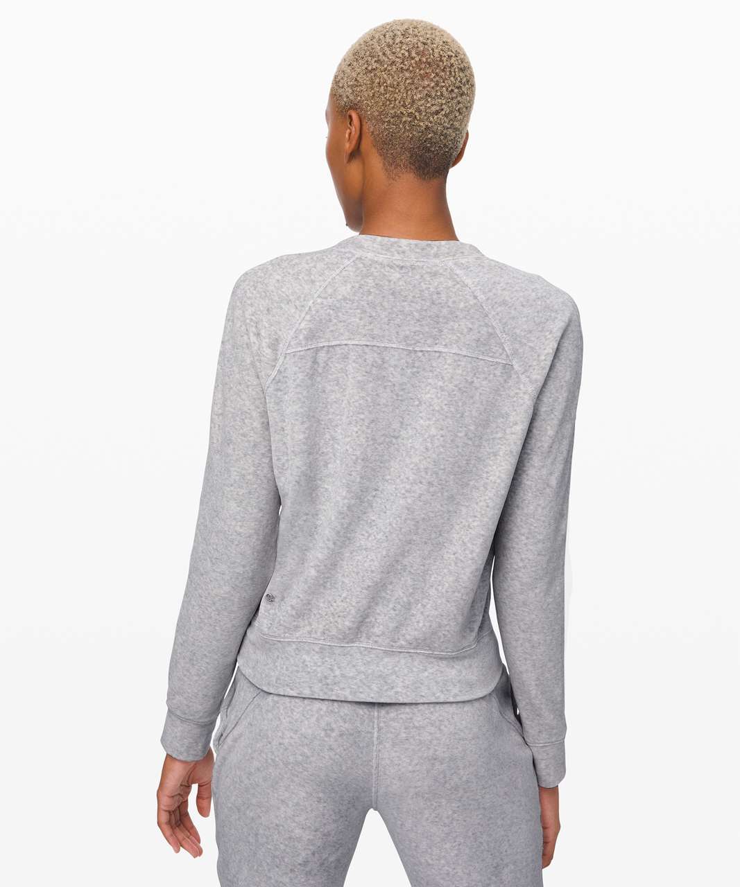 Lululemon Every Moment Crew - Heathered Core Ultra Light Grey