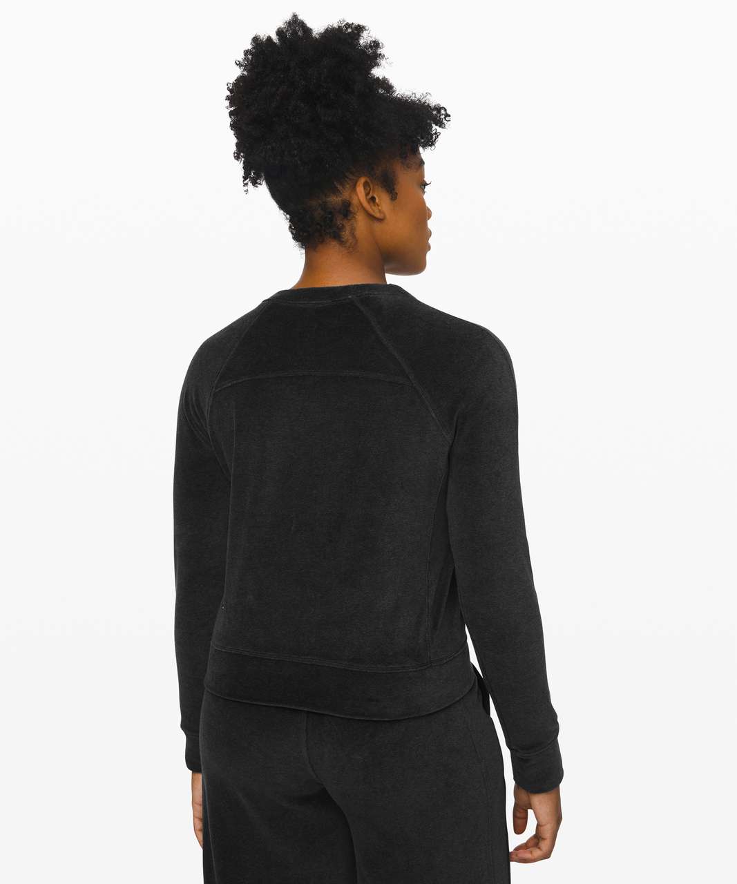 Lululemon Every Moment Crew - Heathered Black