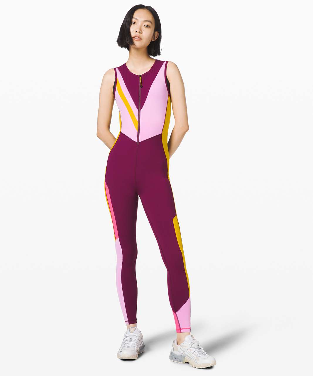 Lululemon Break New Ground Onesie *lululemon x Roksanda - Marvel / Candy Pink / Honeycomb