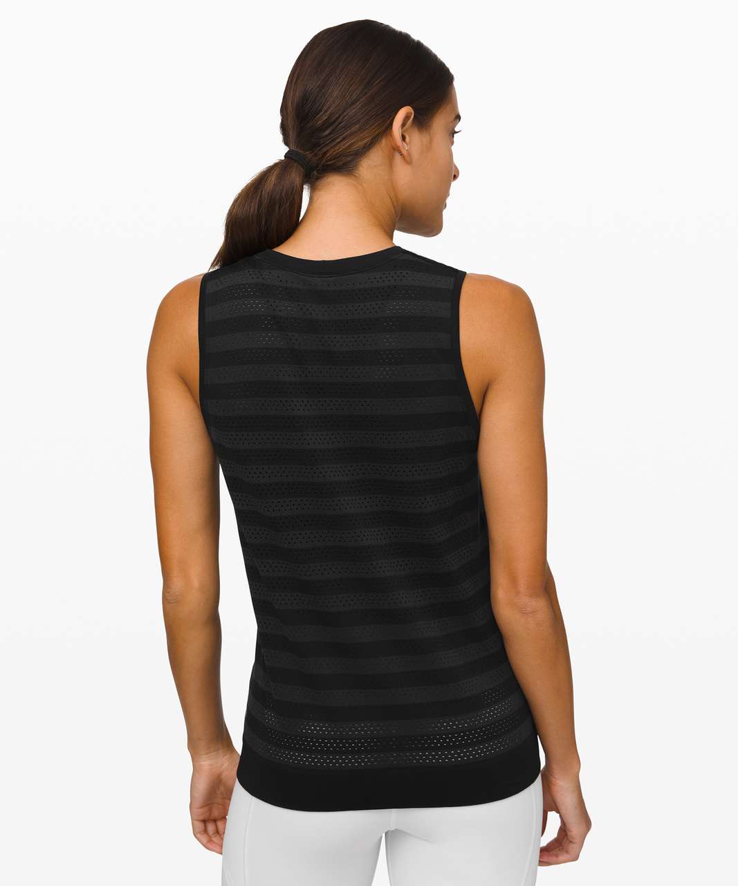 Lululemon Breeze By Muscle Tank - Black / Deep Coal