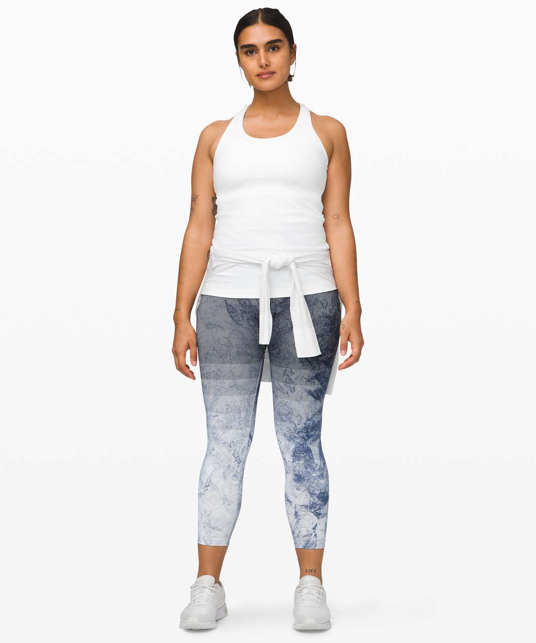 Lululemon Ebb to Train Tight *Wash - White / Black / Luna