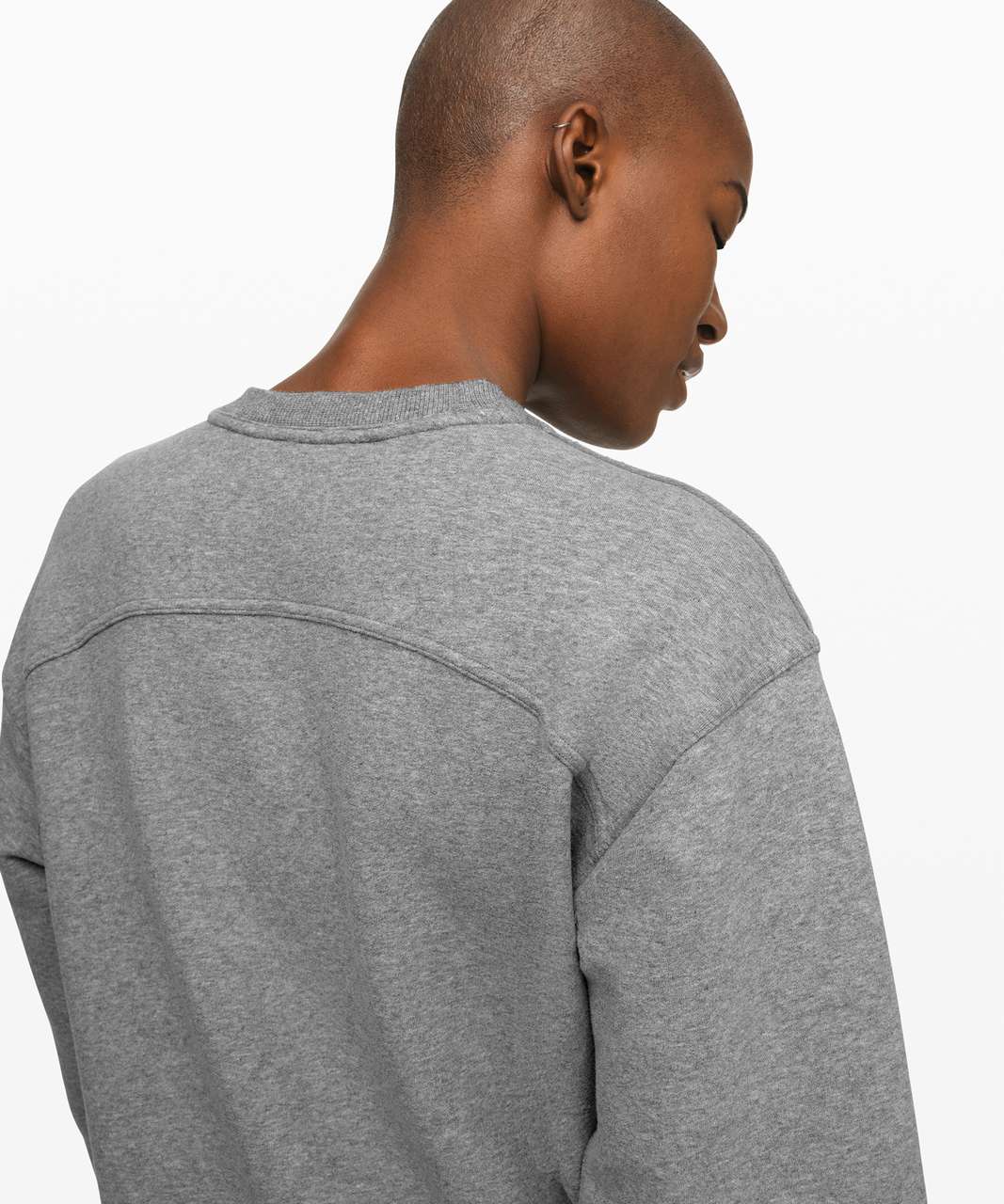 Lululemon All Yours Crew - Heathered Core Medium Grey