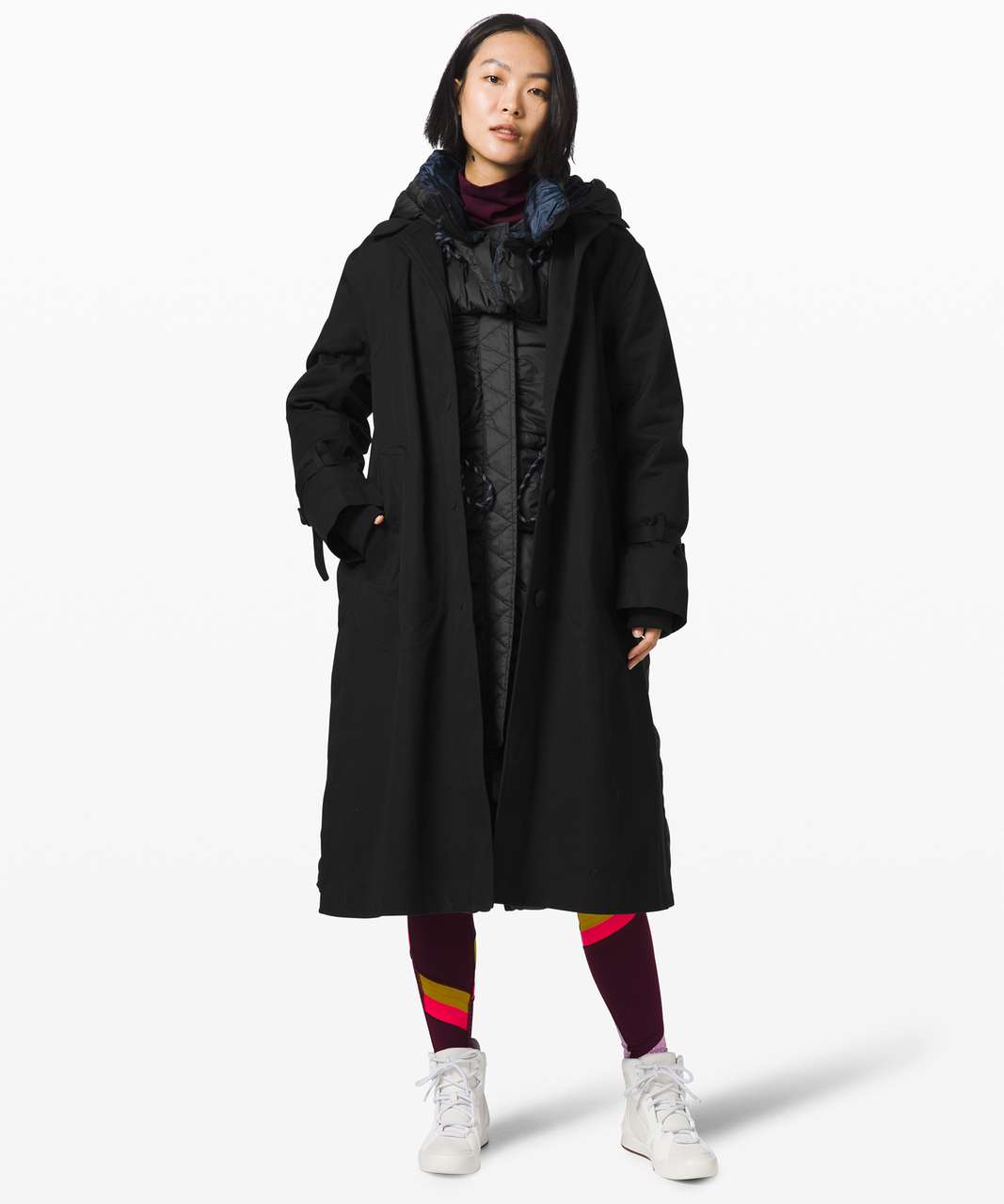 Lululemon Inner Expanse Infinity Coat *lululemon x Roksanda - Black / True Navy