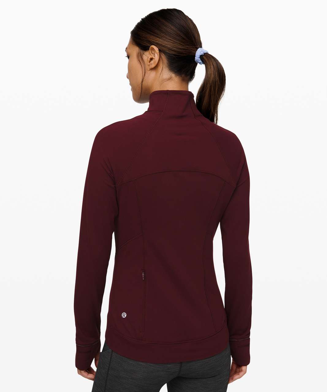 Lululemon Outrun the Elements 1/2 Zip - Garnet