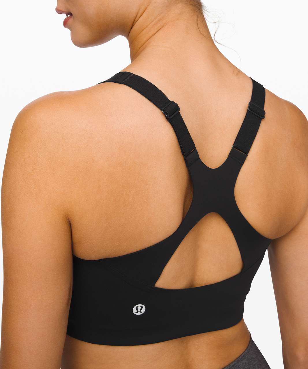 Empower Black Strappy Sports Bra