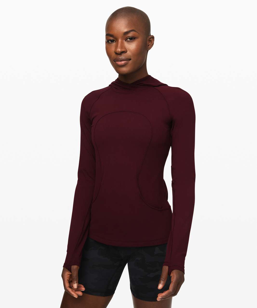 Lululemon On Repeat Rulu Hoodie - Garnet