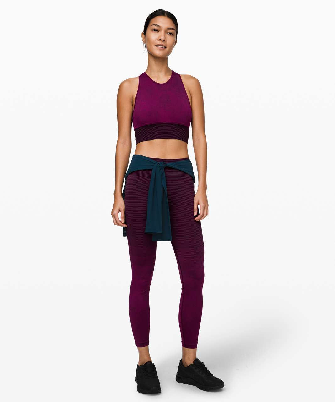 eBib 17749  I've never been to jail, but I did get stuck in a sports bra  at a Lululemon once.