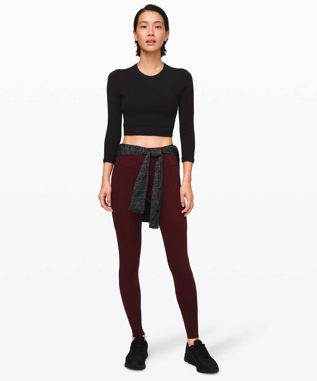 Lululemon Fast and Free Tight 28 *Non-Reflective - Garnet - lulu